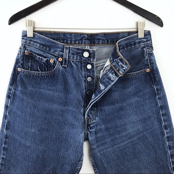 Levi's Denim - Levi’s Vintage 501 High Waist Button Fly Mom Jeans